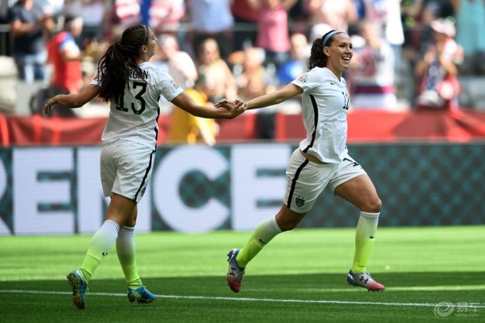 美国女足晋级决赛-美国女足小组赛成绩