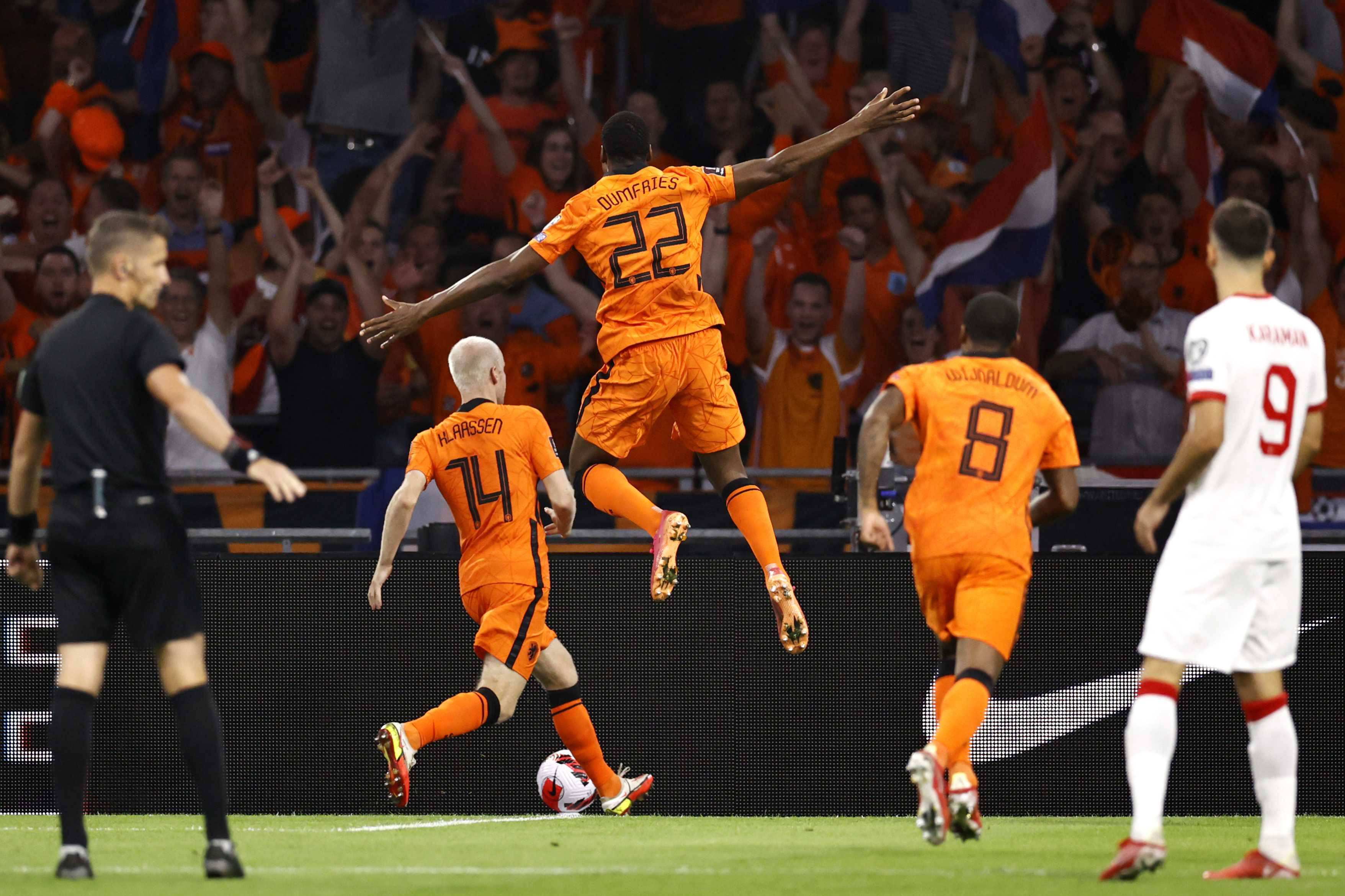荷兰vs土耳其-荷兰vs土耳其历史战绩